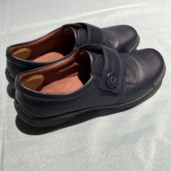 Hotter Sugar Leather Slip On Loafers Black Womens size 8 standard B36 - Picture 11 of 13